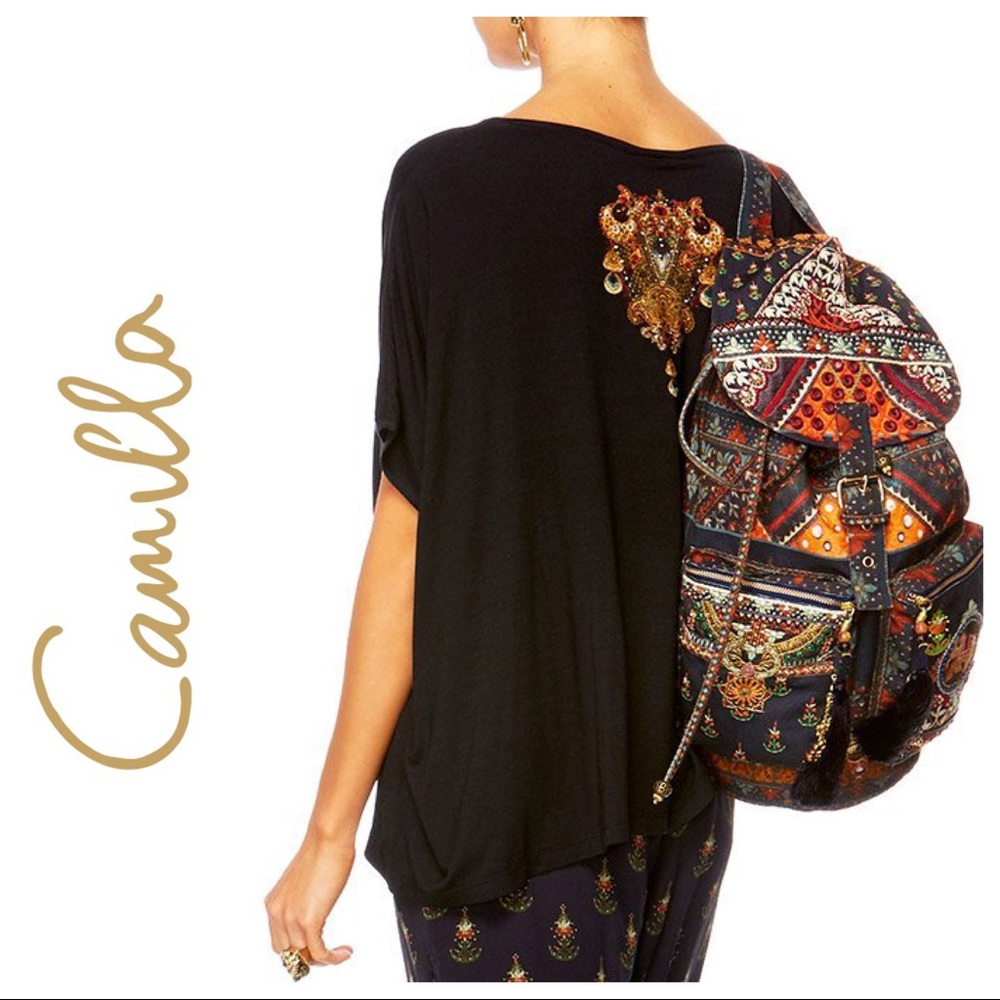 ❤️SOLD❤️ Camilla Bliss of Bohemia Backpack  $499 - Picture 2 of 8